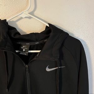 Nike Dry Fit Black Zip Up